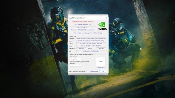 Обзор и тест игрового ноутбука MSI Crosshair 15 Rainbow Six Extraction Edition - B12U Обзор и тест игрового ноутбука MSI Crosshair 15 Rainbow Six Extraction Edition - B12U