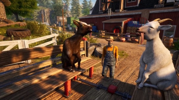 Журналисты поделились 16 минутами задорного геймплея Goat Simulator 3