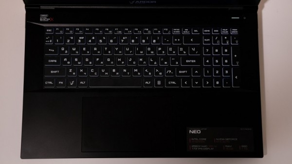 Обзор и тест игрового ноутбука Ardor Gaming Neo G17-I7ND210 Обзор и тест игрового ноутбука Ardor Gaming Neo G17-I7ND210