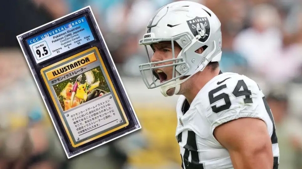 Игрок NFL смог уйти на пенсию благодаря редкой карточке Pokémon Игрок NFL смог уйти на пенсию благодаря редкой карточке Pokémon